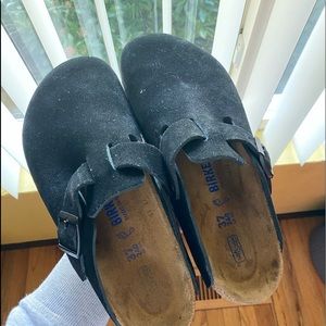 Birkenstock Boston Clog, Black, Size 37 (8-8.5 US)